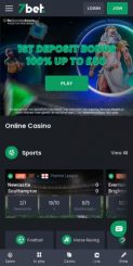 7bet Casino mobile screenshot