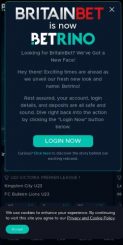Betrino Casino mobile screenshot