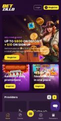 Betzillo Casino mobile screenshot