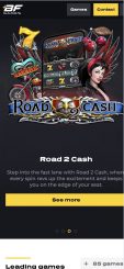 BF Games mobile screenshot