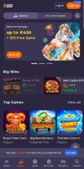Coolzino Casino mobile screenshot