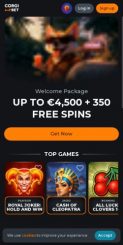 Corgibet Casino mobile screenshot