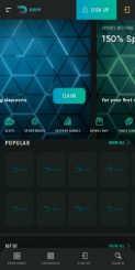 Drip Casino mobile screenshot
