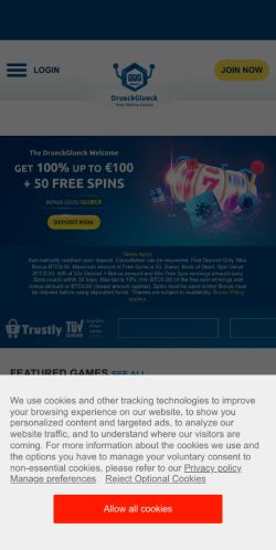 DrueckGlueck Casino mobile screenshot