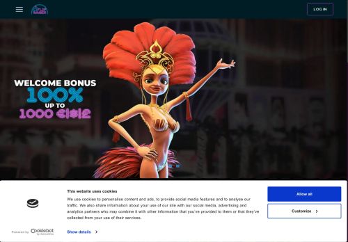 Flipwager Casino desktop screenshot