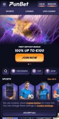FunBet Casino mobile screenshot