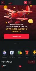 Jettbet Casino mobile screenshot
