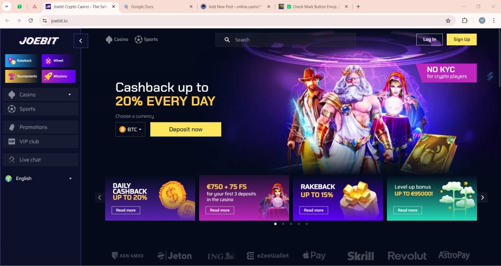 joebit screenshot HP desktop