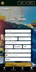 Jumba Bet Casino mobile screenshot