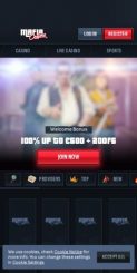 MafiaCasino mobile screenshot