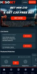 MogoBet Casino mobile screenshot