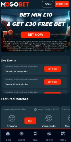 MogoBet Casino mobile screenshot