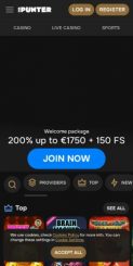 MrPunter Casino mobile screenshot