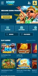 Nalu Casino mobile screenshot