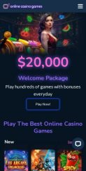 OCG Casino mobile screenshot