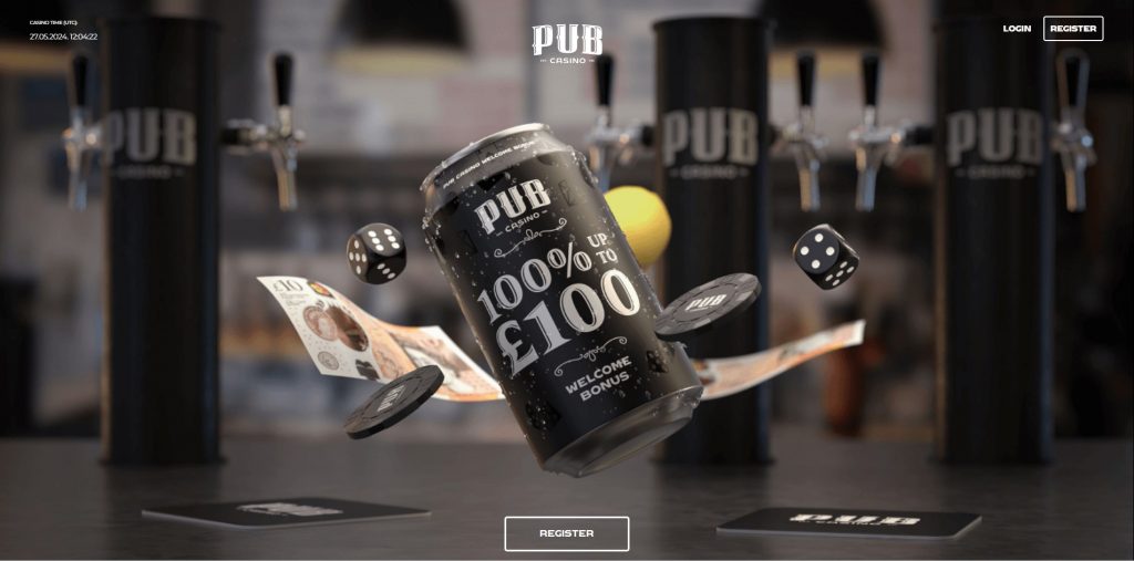 pub casino screenshot HP desktop