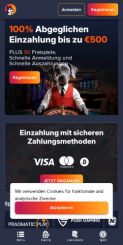 PuppyBet Casino mobile screenshot