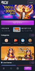 Richprize Casino mobile screenshot