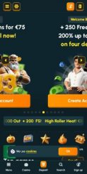 RichVille Casino mobile screenshot