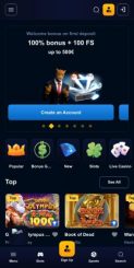 Rioace mobile screenshot