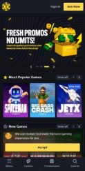 RioDeOro Casino mobile screenshot