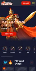 Slota Casino mobile screenshot