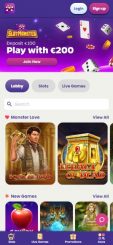 slotmonster screenshot HP mobile