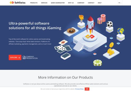 SoftSwiss desktop screenshot