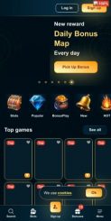 SpellWin Casino mobile screenshot