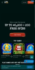 Tonyspins Casino mobile screenshot