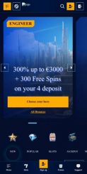 TrinoCasino mobile screenshot