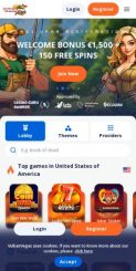 Vulkan Vegas Casino mobile screenshot