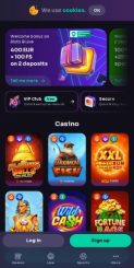 Winspirit Casino mobile screenshot